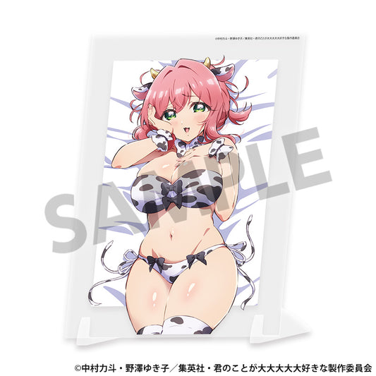 君のことが大大大大大好きな100人の彼女 描き下ろしビジュアルアクリルプレート 花園羽香里 B【予約商品】
