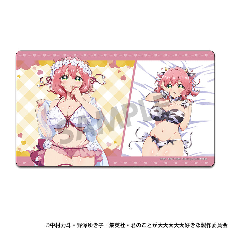 君のことが大大大大大好きな100人の彼女 描き下ろしラバーマット 花園羽香里【予約商品】