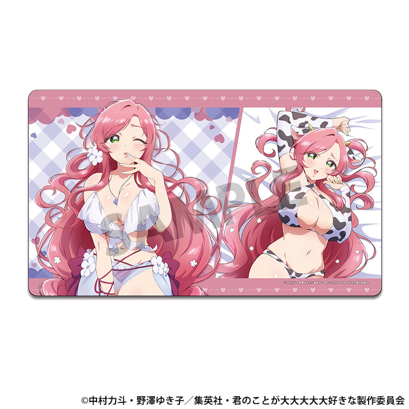 君のことが大大大大大好きな100人の彼女 描き下ろしラバーマット 花園羽々里【予約商品】