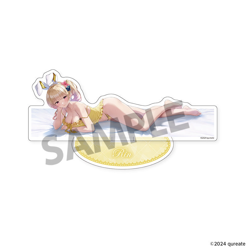 バニーガーデン 描き下ろしアクリルスタンド 凜 添い寝B Ver.【予約商品】
