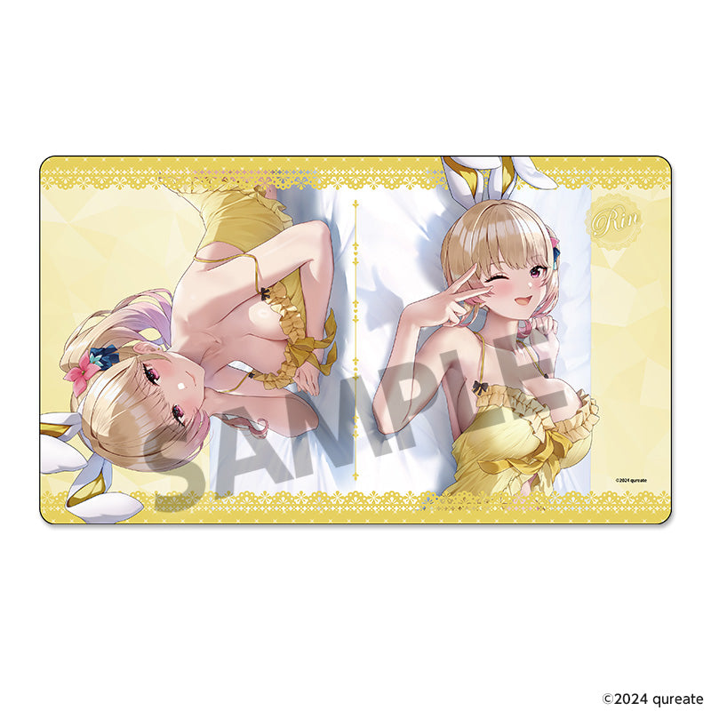 バニーガーデン 描き下ろしラバーマット 凜 添い寝Ver.【予約商品】