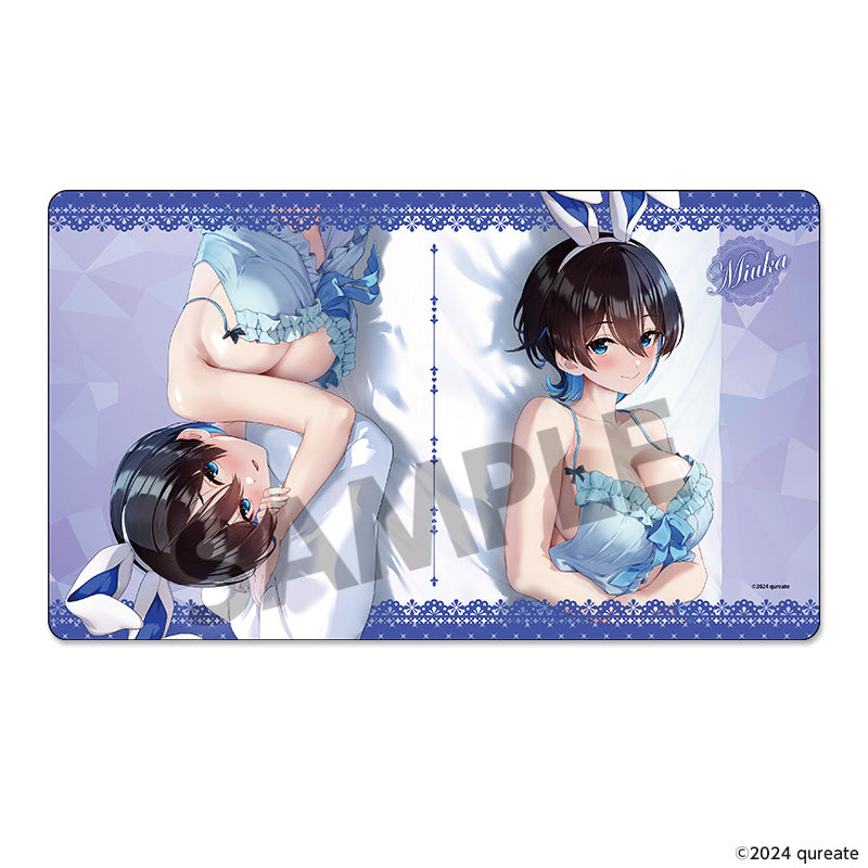 バニーガーデン 描き下ろしラバーマット 美羽香 添い寝Ver.【予約商品】