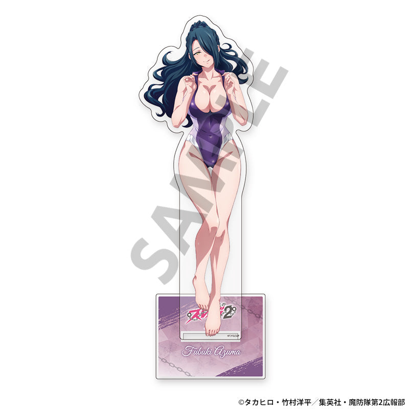 魔都精兵のスレイブ2 描き下ろしBIGアクリルスタンド 東風舞希 競泳水着Ver. A【予約商品】