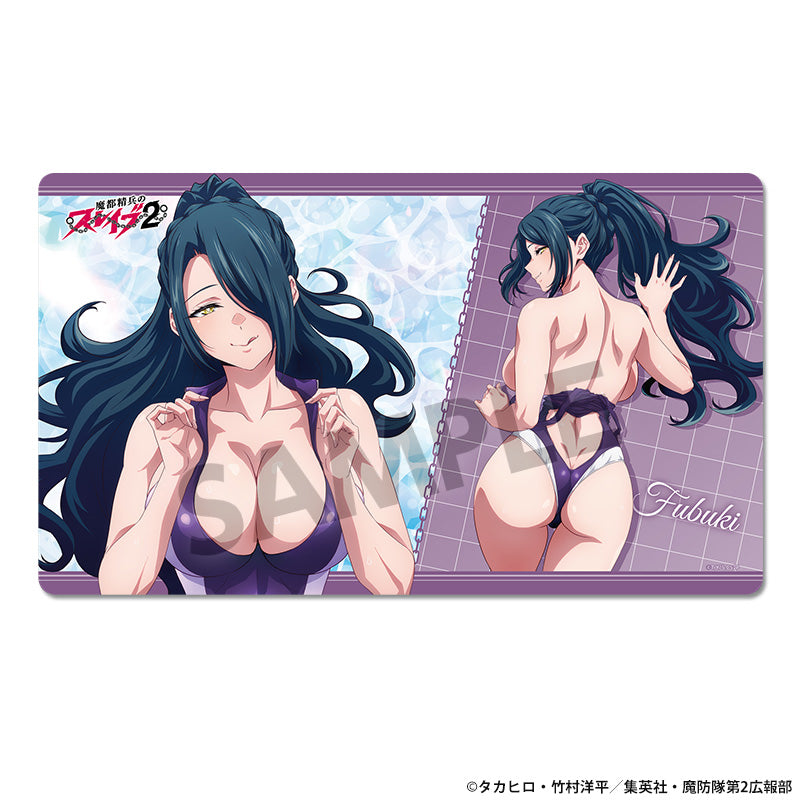 魔都精兵のスレイブ2 描き下ろしラバーマット 東風舞希 競泳水着Ver.【予約商品】