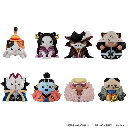 【Box/8】MEGA CAT PROJECT ワンピース ニャンピースニャーン! ルフィと王下七武海【予約商品】