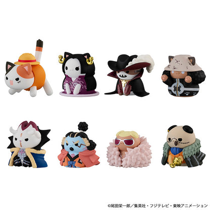 【Box/8】MEGA CAT PROJECT ワンピース ニャンピースニャーン! ルフィと王下七武海【予約商品】