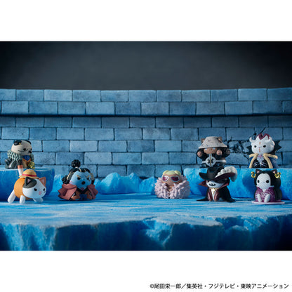 【Box/8】MEGA CAT PROJECT ワンピース ニャンピースニャーン! ルフィと王下七武海【予約商品】
