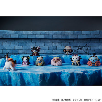 【Box/8】MEGA CAT PROJECT ワンピース ニャンピースニャーン! ルフィと王下七武海【予約商品】