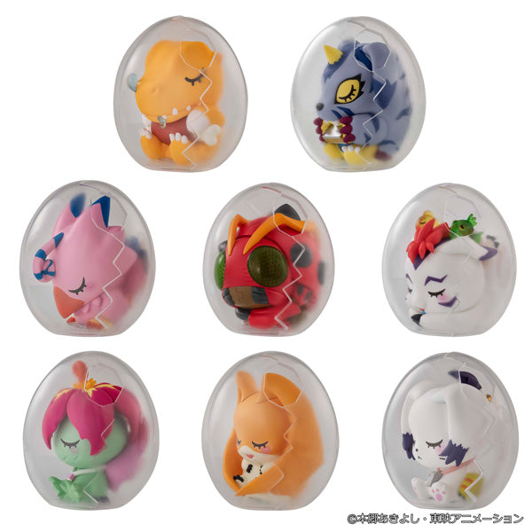 【Box/8】MEGA EGG FIGURE デジモンアドベンチャー おやすみデジコレ!【予約商品】