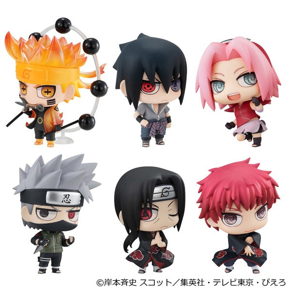【Box/6】ちみメガシリーズ NARUTO-ナルト- 疾風伝 マスコットコレクション 1【予約商品】