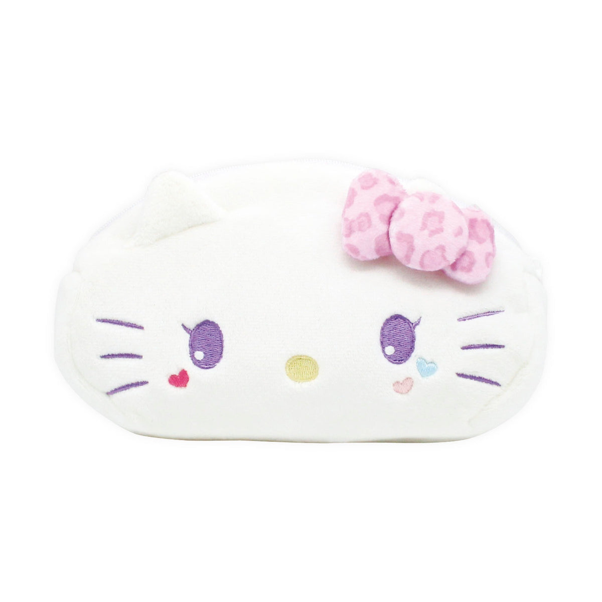 サンリオキャラクターズ ぬいぐるみフェイスペンポーチ ハローキティ/まっしろ天使【予約商品】