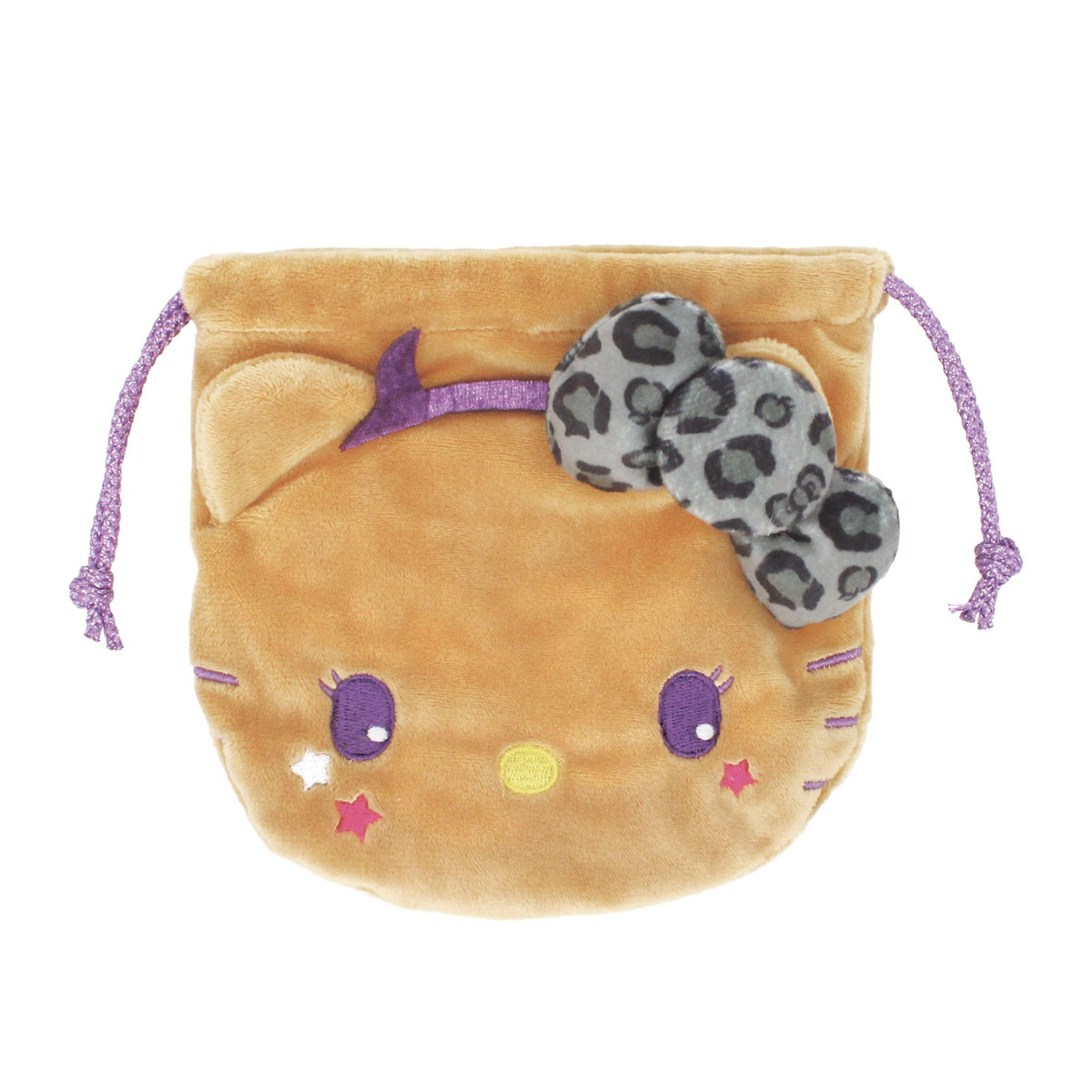 サンリオキャラクターズ ぬいぐるみ巾着 ハローキティ/こんがり小悪魔【予約商品】