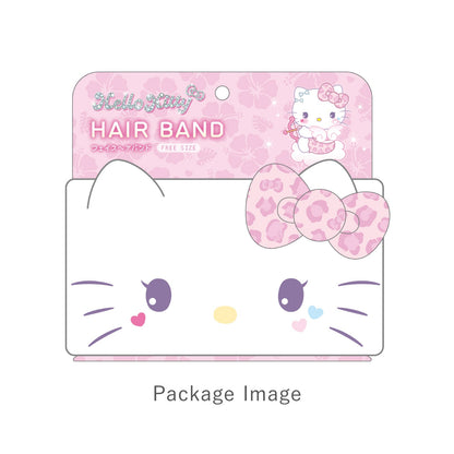 サンリオキャラクターズ フェイスヘアバンド ハローキティ/まっしろ天使【予約商品】