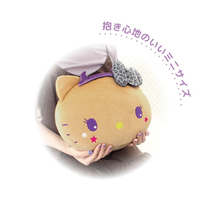 サンリオキャラクターズ もっちりフェイスクッション ハローキティ/こんがり小悪魔【予約商品】