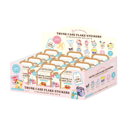 【BOX/12】サンリオキャラクターズ シークレットトランクケースフレークシール【予約商品】