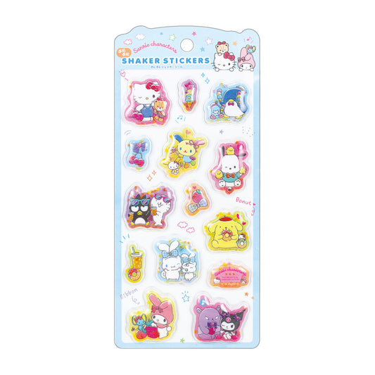 サンリオキャラクターズ ぷにぷにシェイカーシール おそろいスタイル【予約商品】