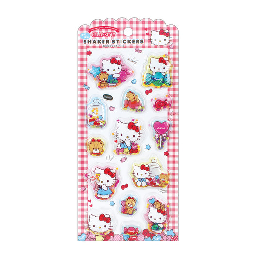 サンリオキャラクターズ ぷにぷにシェイカーシール ハローキティ/キャンディ【予約商品】