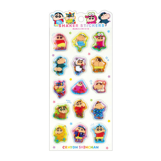 クレヨンしんちゃん ぷにぷにシェイカーシール いろんなしんちゃん【予約商品】