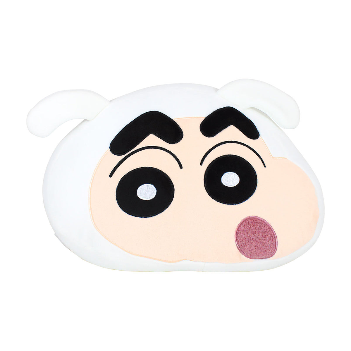 クレヨンしんちゃん もっちりフェイスクッション シロしんちゃん【予約商品】