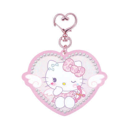 サンリオキャラクターズ ハートホロアクリルチャーム ハローキティ/まっしろ天使【予約商品】