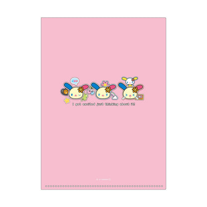 サンリオキャラクターズ 5インデックスクリアファイル ペタペタステッカーズ2/ウサハナ【予約商品】