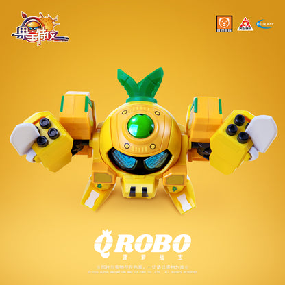 YI LI CHUANG WAN Fruity ROBO(フルーティーロボ) QROBO Pineapple Slasher(パイナップル・スラッシャー) プラスチックモデルキット【予約商品】