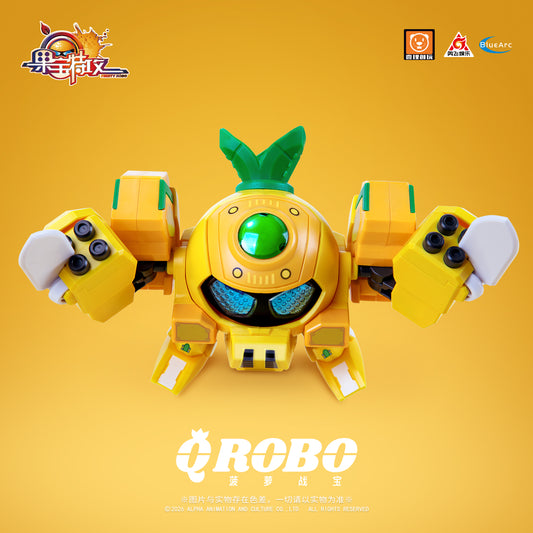 YI LI CHUANG WAN Fruity ROBO(フルーティーロボ) QROBO Pineapple Slasher(パイナップル・スラッシャー) プラスチックモデルキット【予約商品】