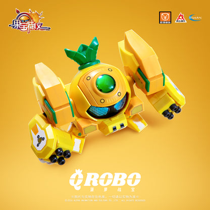 YI LI CHUANG WAN Fruity ROBO(フルーティーロボ) QROBO Pineapple Slasher(パイナップル・スラッシャー) プラスチックモデルキット【予約商品】