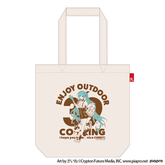 初音ミク OUTDOOR COOKING ROOTOTEトートバッグ【予約商品】