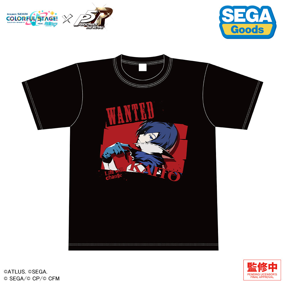 プロジェクトセカイ カラフルステージ! feat. 初音ミク×ペルソナ5 ザ・ロイヤル グラフィックTシャツ KAITO【予約商品 ...