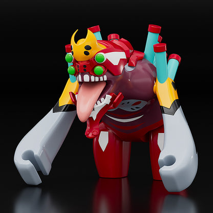 ヱヴァンゲリヲン新劇場版 BRICKROID エヴァンゲリオン2号機 獣化第2形態【予約商品】