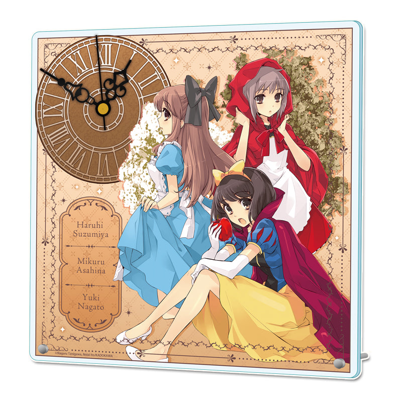涼宮ハルヒシリーズ アクリル置時計【予約商品】