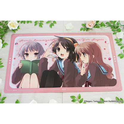 涼宮ハルヒシリーズ デスクマット ハルヒ&みくる&有希【予約商品】