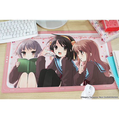 涼宮ハルヒシリーズ デスクマット ハルヒ&みくる&有希【予約商品】