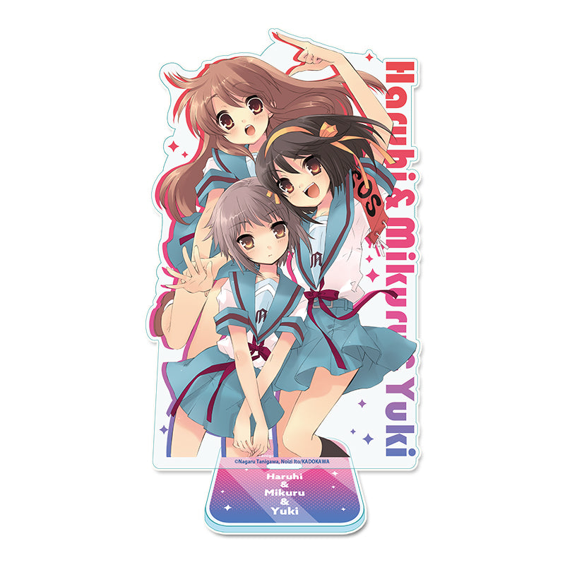 涼宮ハルヒシリーズ アクリルスタンド ハルヒ&みくる&有希【予約商品】