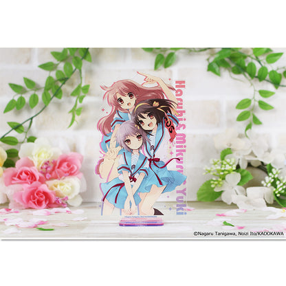 涼宮ハルヒシリーズ アクリルスタンド ハルヒ&みくる&有希【予約商品】