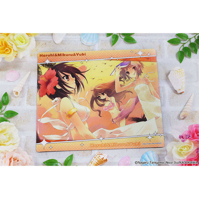 涼宮ハルヒシリーズ マウスパッド ハルヒ&みくる&有希【予約商品】