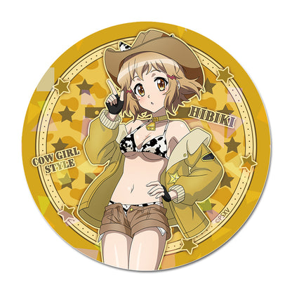 戦姫絶唱シンフォギアXV 描き下ろし キラキラBIG缶バッジ 立花響 カウガールVer.【予約商品】