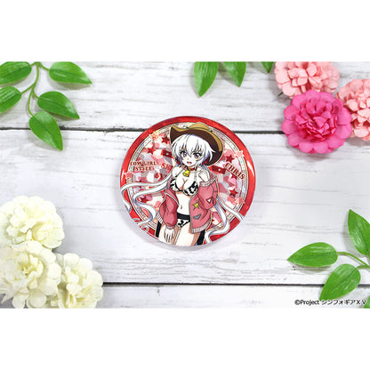 戦姫絶唱シンフォギアXV 描き下ろし キラキラBIG缶バッジ 雪音クリス カウガールVer.【予約商品】