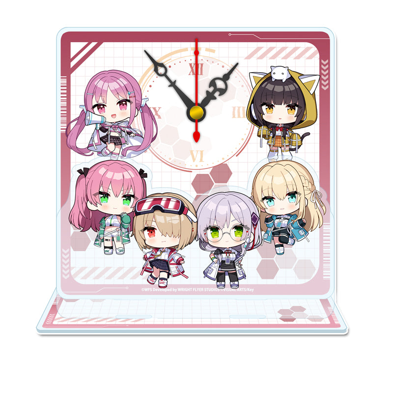 ヘブンバーンズレッド ぷちちょこミニアクリル置時計 サイバーパンクVer.【予約商品】