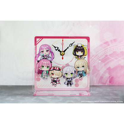 ヘブンバーンズレッド ぷちちょこミニアクリル置時計 サイバーパンクVer.【予約商品】