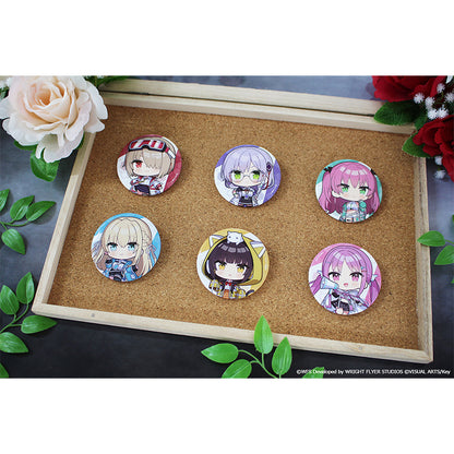 【Box/6】ヘブンバーンズレッド ぷちちょこトレーディング缶バッジ サイバーパンクVer.【予約商品】