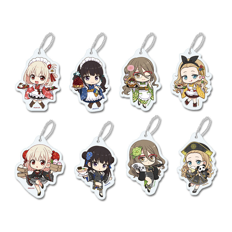【Box/8】リコリス・リコイル ぷちちょこトレーディングアクリルキーホルダー 和メイドVer.&チャイナVer.【予約商品】