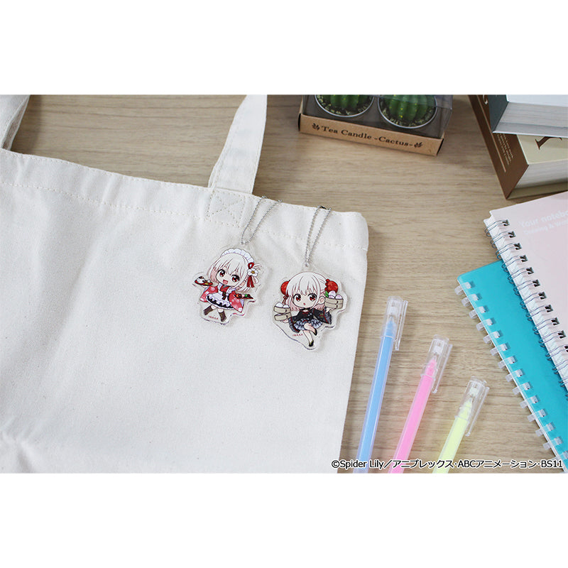 【Box/8】リコリス・リコイル ぷちちょこトレーディングアクリルキーホルダー 和メイドVer.&チャイナVer.【予約商品】