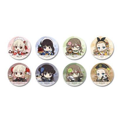 【Box/8】リコリス・リコイル ぷちちょこトレーディング缶バッジ 和メイドVer.&チャイナVer.【予約商品】