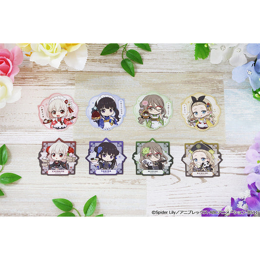 【Box/8】リコリス・リコイル ぷちちょこトレーディングステッカー 和メイドVer.&チャイナVer.【予約商品】