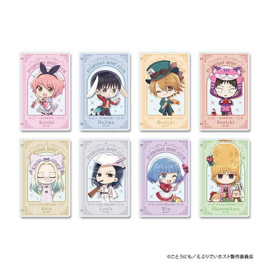 【Box/8】えぶりでいホスト ぷちちょこ トレーディングアクリルカード メルヘンコスDAY【予約商品】