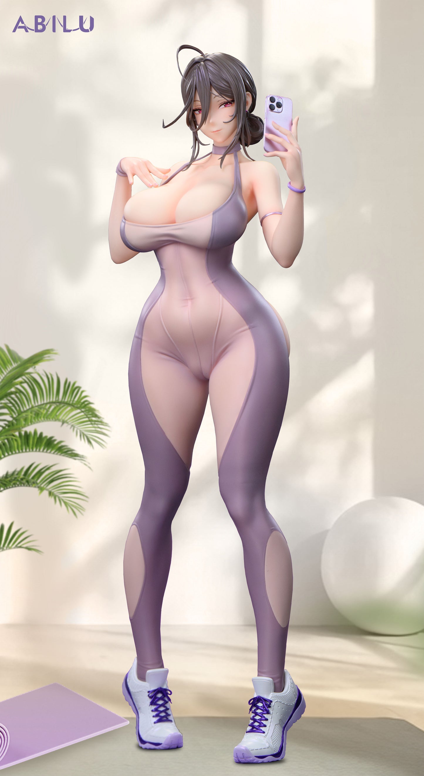 ABILU Design Molly(モリー)のお着替えタイム 京香 ヨガウェアVer. 1/4スケール塗装済完成品フィギュア【予約商品】