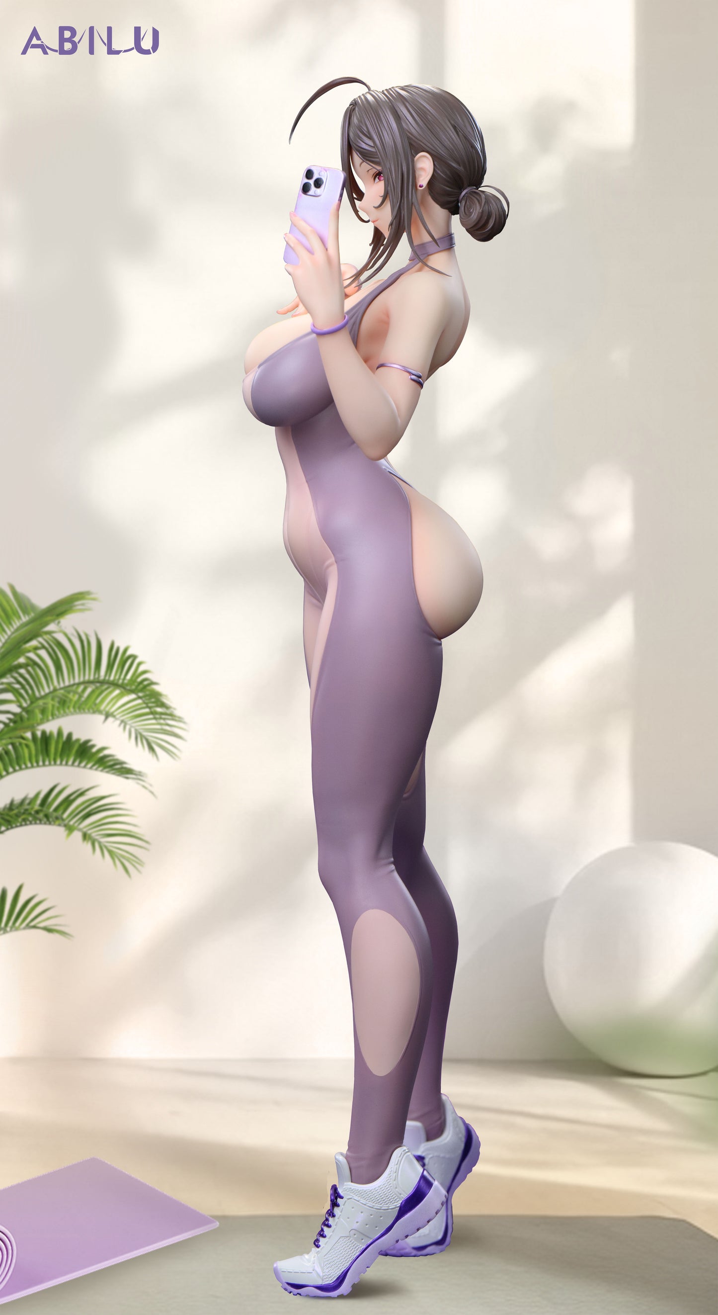 ABILU Design Molly(モリー)のお着替えタイム 京香 ヨガウェアVer. 1/4スケール塗装済完成品フィギュア【予約商品】