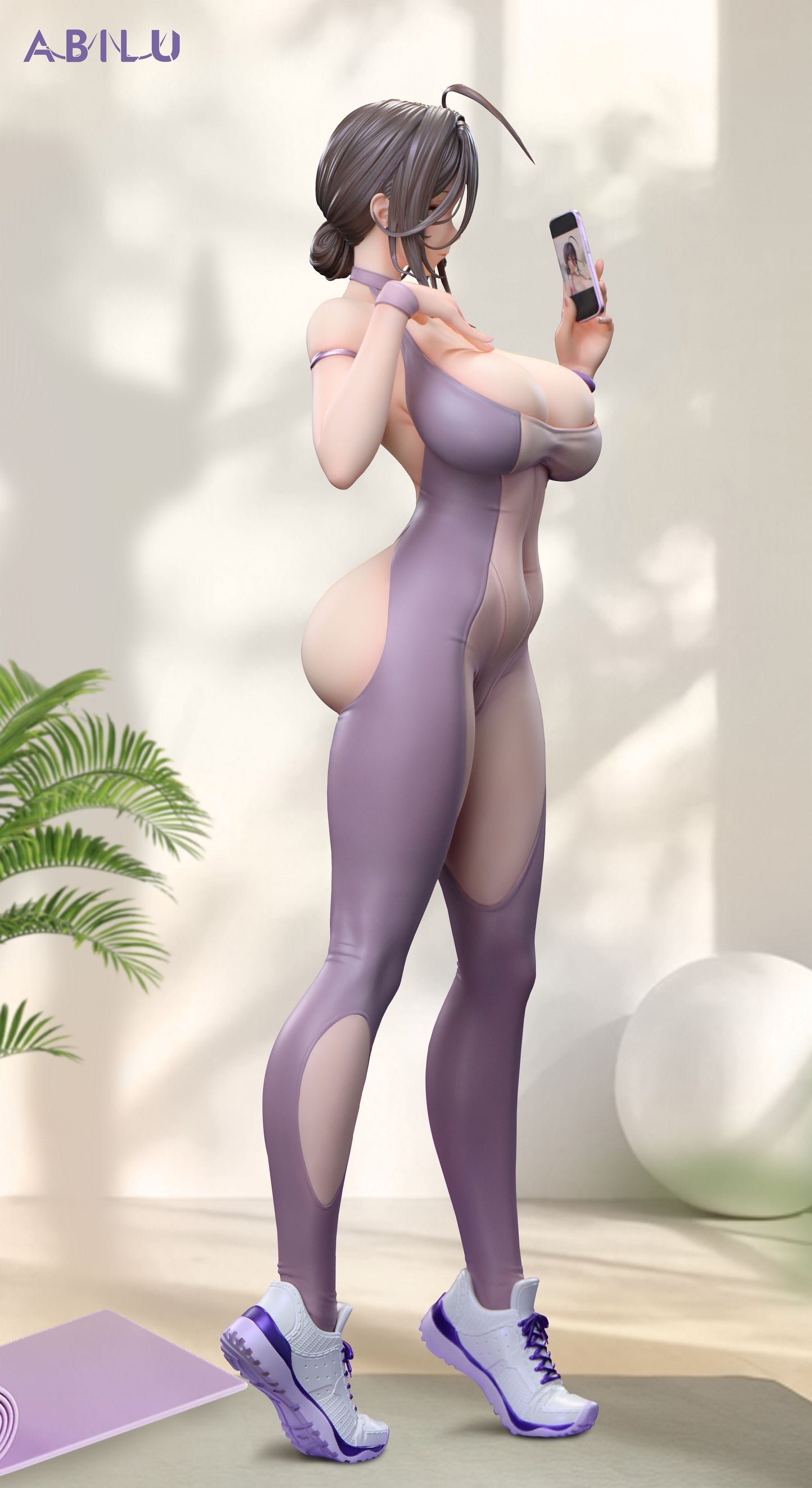 ABILU Design Molly(モリー)のお着替えタイム 京香 ヨガウェアVer. 1/4スケール塗装済完成品フィギュア【予約商品】